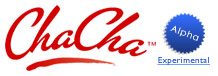Logo de CHACHA, el buscador con asesor personal. Sin asesor, te da la opcin de hacerlo a travs de otros 11 buscadores